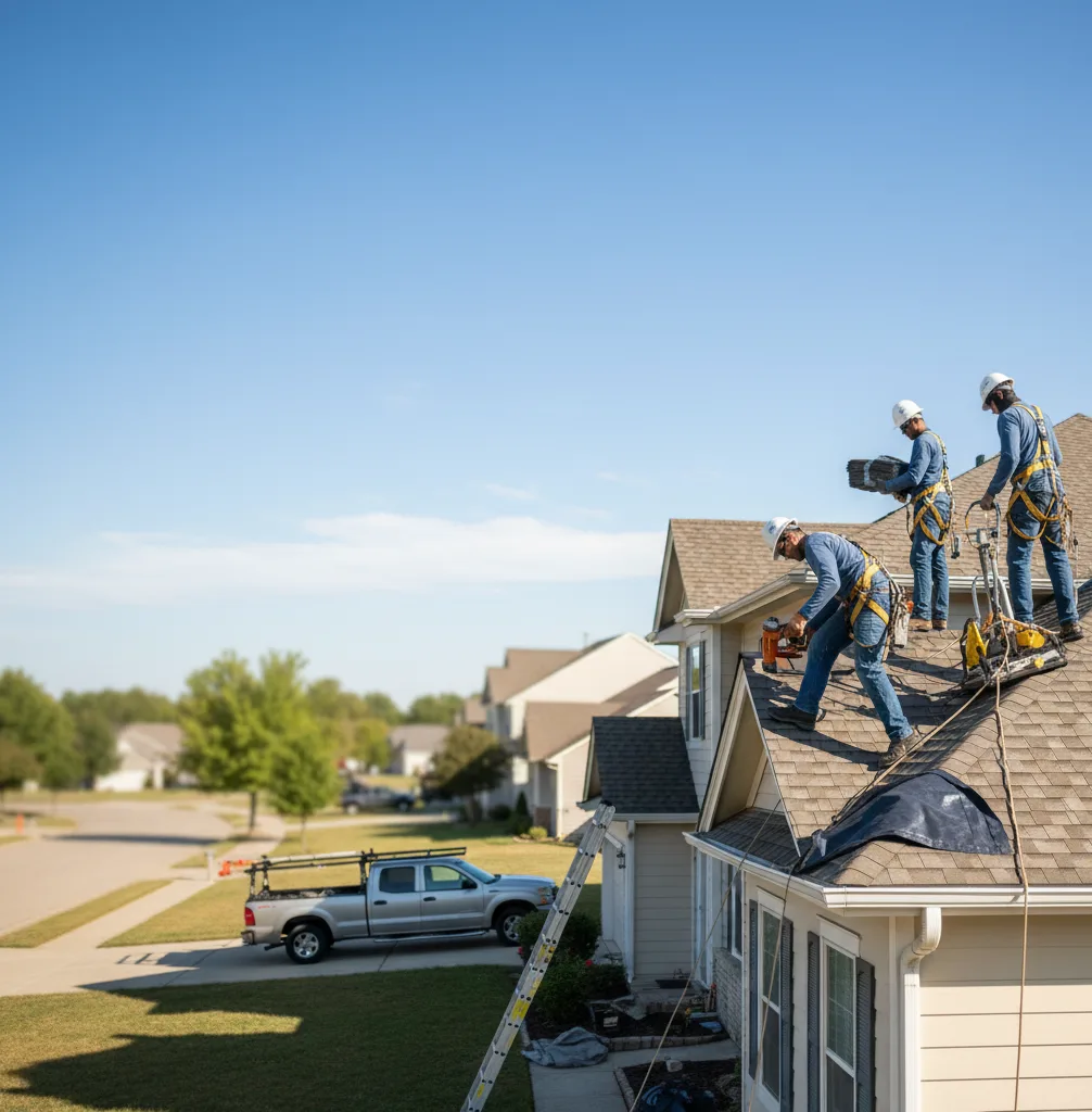 Commercial Roof Repair in Le Claire, IA